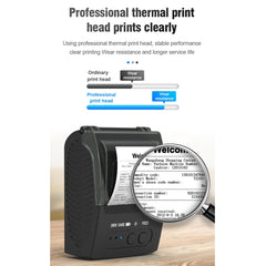 5811DD 58mm Bluetooth 4.0 Portable Thermal Bluetooth Receipt Printer,, EU Plug, US Plug, UK Plug