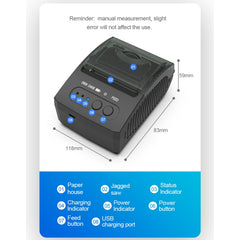 5811DD 58mm Bluetooth 4.0 Portable Thermal Bluetooth Receipt Printer,, EU Plug, US Plug, UK Plug