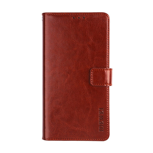 idewei Crazy Horse Texture Horizontal Flip Leather Case with Holder & Card Slots & Wallet, For Cubot C30, For Fujitsu Arrows RX, For Meizu M10