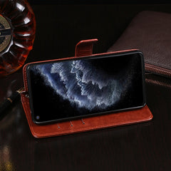 idewei Crazy Horse Texture Horizontal Flip Leather Case with Holder & Card Slots & Wallet, For Cubot C30, For Fujitsu Arrows RX, For Meizu M10