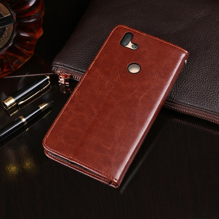 idewei Crazy Horse Texture Horizontal Flip Leather Case with Holder & Card Slots & Wallet, For Fujitsu Arrows RX, For OPPO Reno5 5G, For OPPO Reno5 Pro 5G
