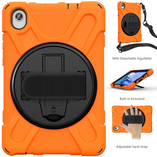 Shockproof Colorful Silicone + PC Protective Case with Holder & Shoulder Strap & Hand Strap, For Lenovo Tab M8 (2020) TB-8705F 8.0 inch, For Samsung Galaxy Tab active 3 T570 / T575 8.0