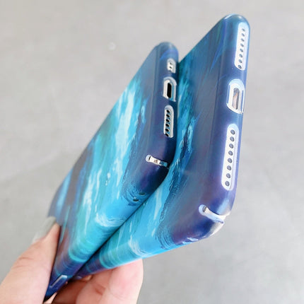 Water Stick Style Hard Protective Case, For iPhone 12 / 12 Pro