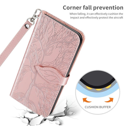Life of Tree Embossing Pattern Horizontal Flip Leather Case with Holder & Card Slot & Wallet & Photo Frame & Lanyard, For iPhone 11 Pro, For iPhone 11, For iPhone 11 Pro Max, For iPhone 12 mini