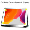 For iPad 10.2 Colored Drawing Horizontal Flip Leather Case with Three-folding Holder & Sleep / Wake-up Function, For iPad 10.2 TPU