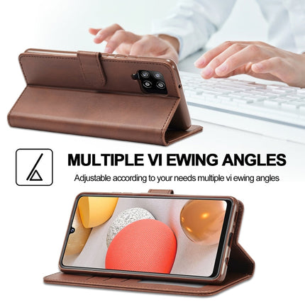 LC.IMEEKE Calf Texture Horizontal Flip Leather Case with Holder & Card Slots & Wallet