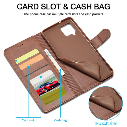 LC.IMEEKE Calf Texture Horizontal Flip Leather Case with Holder & Card Slots & Wallet