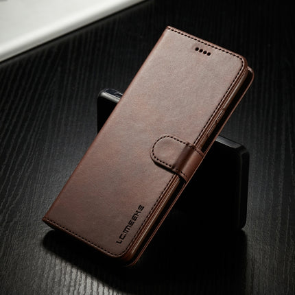 LC.IMEEKE Calf Texture Horizontal Flip Leather Case with Holder & Card Slots & Wallet