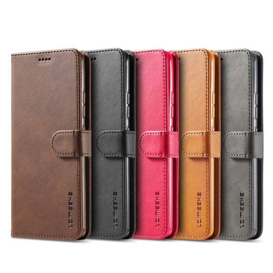 LC.IMEEKE Calf Texture Horizontal Flip Leather Case with Holder & Card Slots & Wallet, For Samsung Galaxy A42 5G, For Samsung Galaxy S21 5G, For Samsung Galaxy S21+ 5G, For Samsung Galaxy S21 Ultra 5G