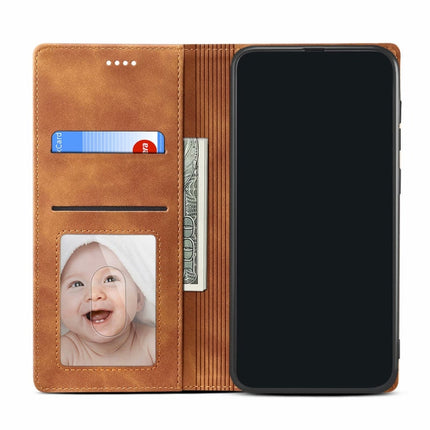 GUSSIM GS-001 Business Style Horizontal Flip Skin Feel PU Leather Case with Holder & Card Slots & Wallet & Photo Frame, For Samsung Galaxy M11, For Samsung Galaxy A21