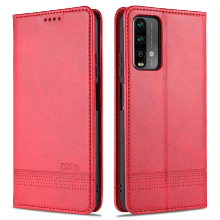 AZNS Magnetic Calf Texture Horizontal Flip Leather Case with Card Slots & Holder & Wallet, For Xiaomi Poco M3, For Xiaomi Redmi Note 9, For Oppo A92s