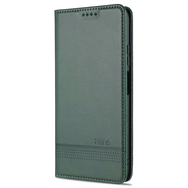 AZNS Magnetic Calf Texture Horizontal Flip Leather Case with Card Slots & Holder & Wallet, For Xiaomi Poco M3, For Xiaomi Redmi Note 9, For Oppo A92s