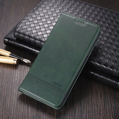 AZNS Magnetic Calf Texture Horizontal Flip Leather Case with Card Slots & Holder & Wallet, For Xiaomi Poco M3, For Xiaomi Redmi Note 9, For Oppo A92s