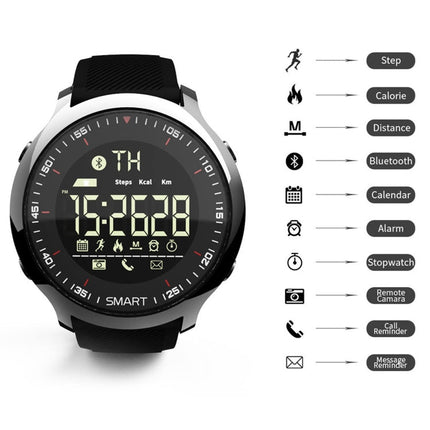 Lokmat MK18 1.1 inch Circle Screen IP68 Waterproof Smart Watch, Support Information Reminder / Remote Camera / Walking Motion Monitor