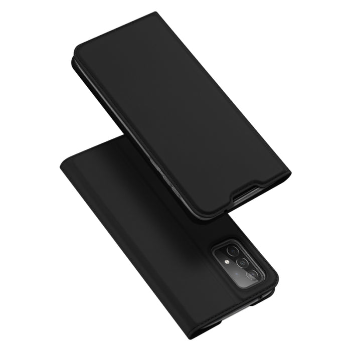 DUX DUCIS Skin Pro Series Horizontal Flip PU + TPU Leather Case, with Holder & Card Slots, For Samsung Galaxy A52s / A52 5G / 4G