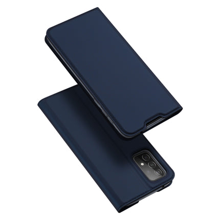 DUX DUCIS Skin Pro Series Horizontal Flip PU + TPU Leather Case, with Holder & Card Slots, For Samsung Galaxy A52s / A52 5G / 4G