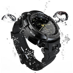 Lokmat MK28 1.4 inch FSTN Screen IP68 Waterproof Smart Watch, Support Information Reminder / Remote Camera / Sport Record