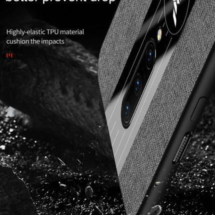 XINLI Stitching Cloth Textue Shockproof TPU Protective Case with Ring Holder, For OnePlus 6, For OnePlus 6T, For OnePlus 7 Pro, For Meizu Note 8, For Meizu Note 9