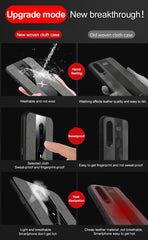 XINLI Stitching Cloth Textue Shockproof TPU Protective Case with Ring Holder, For OnePlus 6, For OnePlus 6T, For OnePlus 7 Pro, For Meizu Note 8, For Meizu Note 9