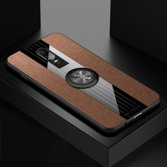 XINLI Stitching Cloth Textue Shockproof TPU Protective Case with Ring Holder, For OnePlus 6, For OnePlus 6T, For OnePlus 7 Pro, For Meizu Note 8, For Meizu Note 9