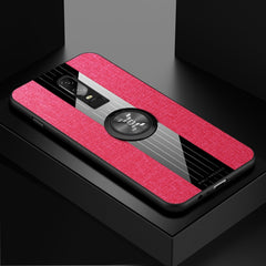 XINLI Stitching Cloth Textue Shockproof TPU Protective Case with Ring Holder, For OnePlus 6, For OnePlus 6T, For OnePlus 7 Pro, For Meizu Note 8, For Meizu Note 9