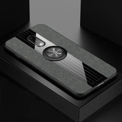 XINLI Stitching Cloth Textue Shockproof TPU Protective Case with Ring Holder, For OnePlus 6, For OnePlus 6T, For OnePlus 7 Pro, For Meizu Note 8, For Meizu Note 9
