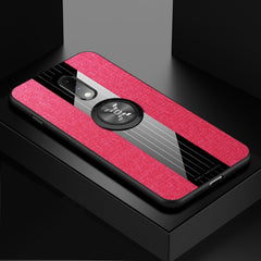 XINLI Stitching Cloth Textue Shockproof TPU Protective Case with Ring Holder, For OnePlus 6, For OnePlus 6T, For OnePlus 7 Pro, For Meizu Note 8, For Meizu Note 9