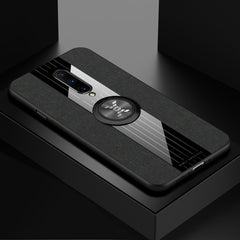XINLI Stitching Cloth Textue Shockproof TPU Protective Case with Ring Holder, For OnePlus 6, For OnePlus 6T, For OnePlus 7 Pro, For Meizu Note 8, For Meizu Note 9