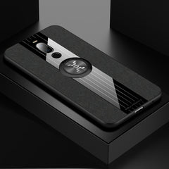XINLI Stitching Cloth Textue Shockproof TPU Protective Case with Ring Holder, For OnePlus 6, For OnePlus 6T, For OnePlus 7 Pro, For Meizu Note 8, For Meizu Note 9
