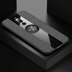XINLI Stitching Cloth Textue Shockproof TPU Protective Case with Ring Holder, For OnePlus 6, For OnePlus 6T, For OnePlus 7 Pro, For Meizu Note 8, For Meizu Note 9