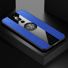 XINLI Stitching Cloth Textue Shockproof TPU Protective Case with Ring Holder, For OnePlus 6, For OnePlus 6T, For OnePlus 7 Pro, For Meizu Note 8, For Meizu Note 9