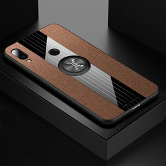 XINLI Stitching Cloth Textue Shockproof TPU Protective Case with Ring Holder, For OnePlus 6, For OnePlus 6T, For OnePlus 7 Pro, For Meizu Note 8, For Meizu Note 9