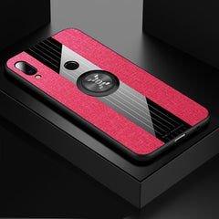 XINLI Stitching Cloth Textue Shockproof TPU Protective Case with Ring Holder, For OnePlus 6, For OnePlus 6T, For OnePlus 7 Pro, For Meizu Note 8, For Meizu Note 9