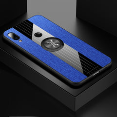 XINLI Stitching Cloth Textue Shockproof TPU Protective Case with Ring Holder, For OnePlus 6, For OnePlus 6T, For OnePlus 7 Pro, For Meizu Note 8, For Meizu Note 9