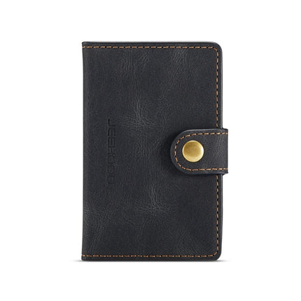 JEEHOOD Retro Magnetic Detachable Leather Case with Wallet & Card Slot & Holder, For iPhone 12 mini, For iPhone 12 / 12 Pro, For iPhone 12 Pro Max