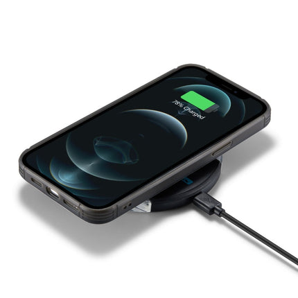 JEEHOOD Retro Magnetic Detachable Leather Case with Wallet & Card Slot & Holder, For iPhone 12 mini, For iPhone 12 / 12 Pro, For iPhone 12 Pro Max