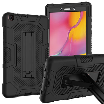 Contrast Color Robot Shockproof Silicone + PC Protective Case with Holder, For Samsung Galaxy Tab A 8.0 (2019) / T290, For Samsung Galaxy Tab A 8.4 (2020) / T307, For Samsung Galaxy Tab A 10.1 (2019) / T510