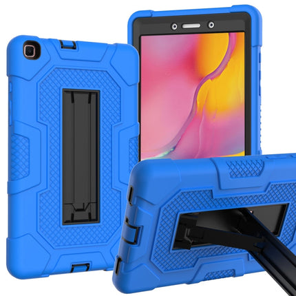 Contrast Color Robot Shockproof Silicone + PC Protective Case with Holder, For Samsung Galaxy Tab A 8.0 (2019) / T290, For Samsung Galaxy Tab A 8.4 (2020) / T307, For Samsung Galaxy Tab A 10.1 (2019) / T510