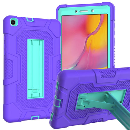 Contrast Color Robot Shockproof Silicone + PC Protective Case with Holder, For Samsung Galaxy Tab A 8.0 (2019) / T290, For Samsung Galaxy Tab A 8.4 (2020) / T307, For Samsung Galaxy Tab A 10.1 (2019) / T510