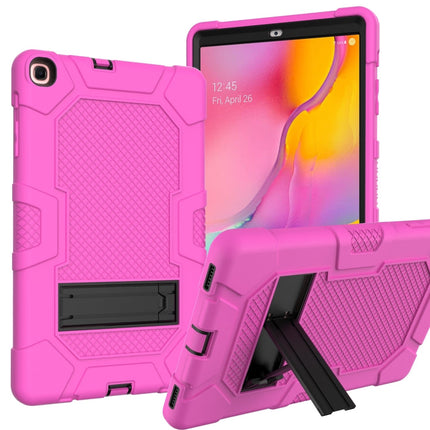 Contrast Color Robot Shockproof Silicone + PC Protective Case with Holder, For Samsung Galaxy Tab A 8.0 (2019) / T290, For Samsung Galaxy Tab A 8.4 (2020) / T307, For Samsung Galaxy Tab A 10.1 (2019) / T510