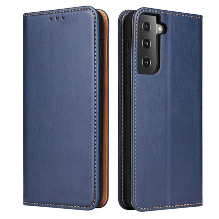 Fierre Shann PU Genuine Leather Texture Horizontal Flip Leather Case with Holder & Card Slots & Wallet, For Samsung Galaxy S21 5G, For Samsung Galaxy S21+ 5G, For Samsung Galaxy S21 Ultra 5G