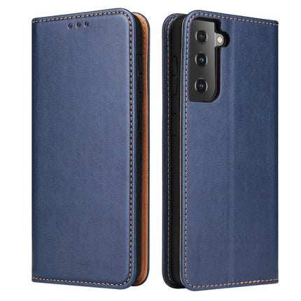 Fierre Shann PU Genuine Leather Texture Horizontal Flip Leather Case with Holder & Card Slots & Wallet, For Samsung Galaxy S21 5G, For Samsung Galaxy S21+ 5G, For Samsung Galaxy S21 Ultra 5G