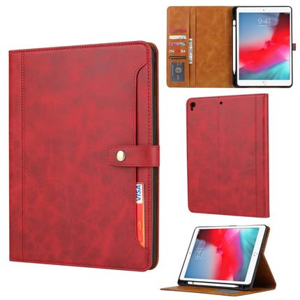 Calf Texture Double Fold Clasp Horizontal Flip Leather Case with Photo Frame & Holder & Card Slots & Wallet