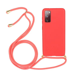 Wheat Straw Material + TPU Protective Case with Lanyard, For Samsung Galaxy S21 5G, For Samsung Galaxy S21+ 5G, For Samsung Galaxy S21 Ultra 5G, For Samsung Galaxy S20 FE