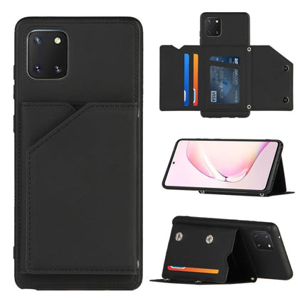 Skin Feel PU + TPU + PC Back Cover Shockproof Case with Card Slots & Holder & Photo Frame, For OPPO Realme C15, For Samsung Galaxy M60s & A81, For Huawei P40 Lite & Nova 6 SE, For Samsung Galaxy S20 FE
