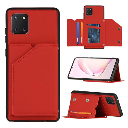 Skin Feel PU + TPU + PC Back Cover Shockproof Case with Card Slots & Holder & Photo Frame, For Samsung Galaxy M60s & A81, For Huawei P40 Lite & Nova 6 SE, For Samsung Galaxy S20 FE, For Samsung Galaxy S20 Ultra