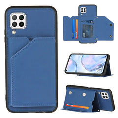 Skin Feel PU + TPU + PC Back Cover Shockproof Case with Card Slots & Holder & Photo Frame, For OPPO Realme C15, For Samsung Galaxy M60s & A81, For Huawei P40 Lite & Nova 6 SE, For Samsung Galaxy S20 FE