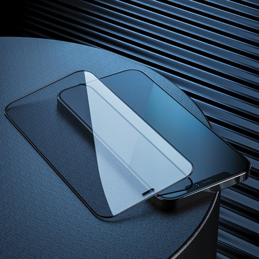 hoco 0.33mm 2.5D Shatterproof Ultra-fine Edge Full-screen HD Tempered Film, For iPhone 12 Pro Max