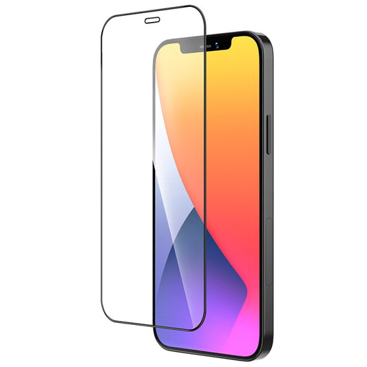 hoco 0.33mm 2.5D Shatterproof Ultra-fine Edge Full-screen HD Tempered Film, For iPhone 12 Pro Max