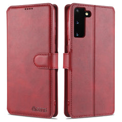 AZNS Calf Texture Horizontal Flip Leather Case with Holder & Card Slots & Wallet & Photo Frame, For Samsung Galaxy A32 5G, For Samsung Galaxy S21 5G, For Samsung Galaxy S21+ 5G, For Samsung Galaxy S21 Ultra 5G